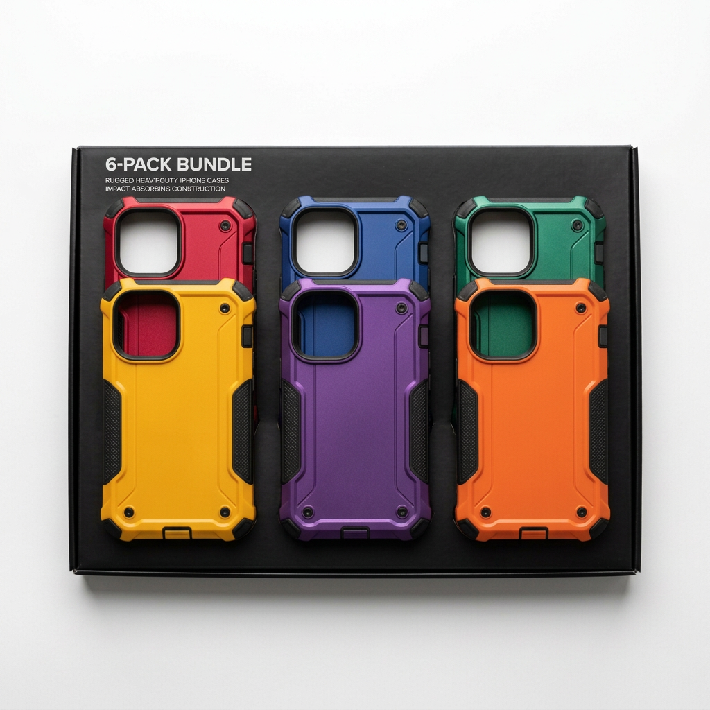 TitanShield Six Case Pack for iPhone