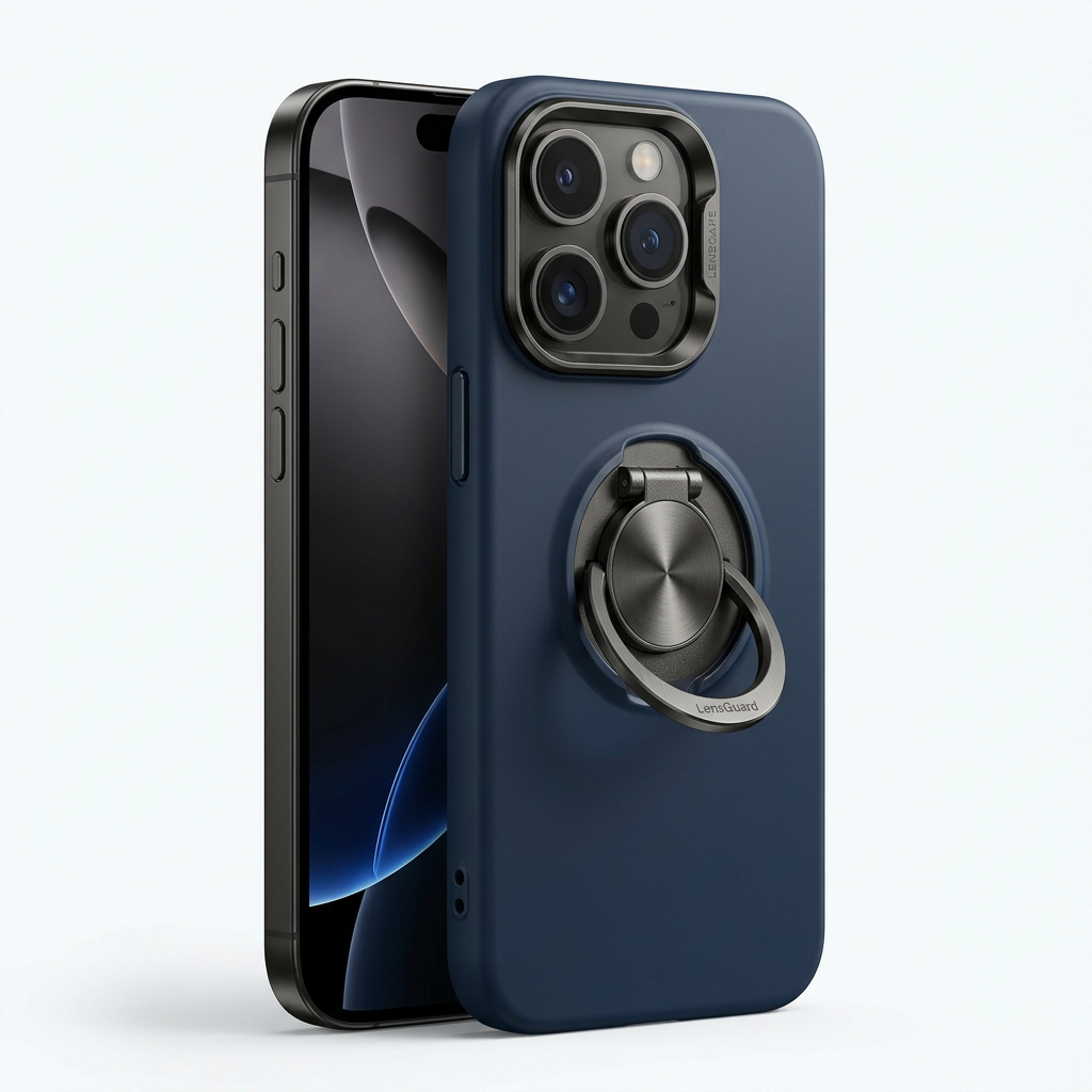 LensGuard Camera Ring Case for iPhone 16 Pro
