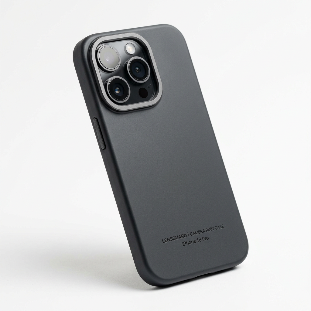 LensGuard Camera Ring Case for iPhone 16 Pro