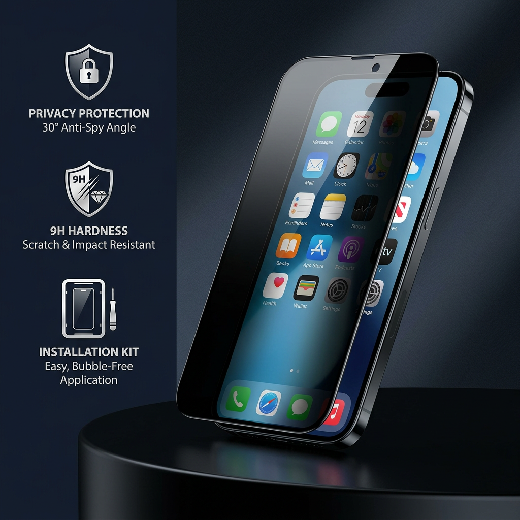 PrivacyShield Screen Protector Duo
