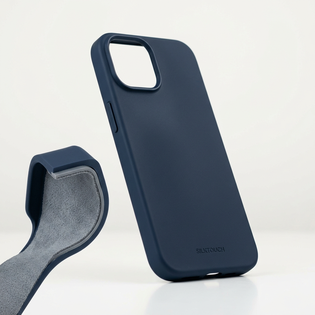 Velvet Matte Silicone Case for iPhone