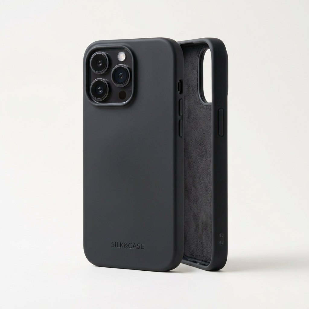 Velvet Matte Silicone Case for iPhone